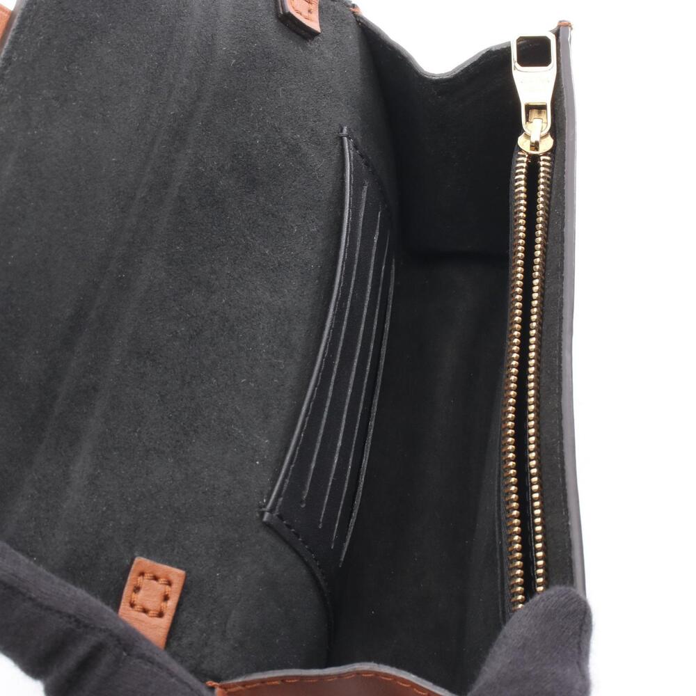 Louis Vuitton Shoulder Dauphine Brown Bag Portefeuille Beige Reverse